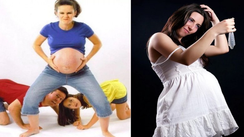 Te pomysły na pochwalenie się światu ciążowym brzuszkiem to prawdziwe przegięcie! Zobacz sama! 