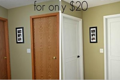 Była znudzona starymi drewnianymi drwami w swoim domu! Własnoręcznie zupełnie je odmieniła!