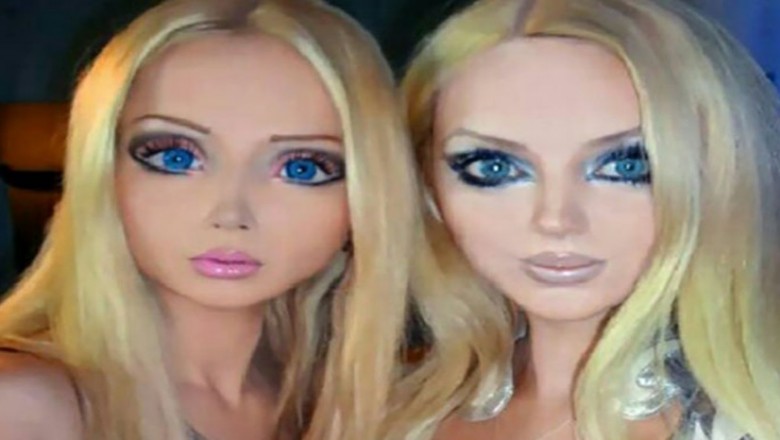 Przez lata pracowała na miano „ludzkiej Barbie”! Zobacz jak wygląda gdy pozbyła się całego makijażu!