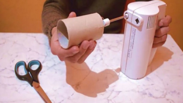 Przymocuj rolkę po papierze toaletowym do miksera i odkryj ten genialny trik! Pożałujesz, że nie znałaś go wcześniej!