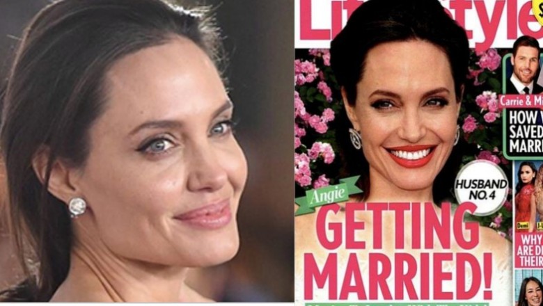 Angelina Jolie 4 raz wychodzi za mąż! Wraz z wybrankiem czeka na sfinalizowanie rozwodu z Bradem Pittem! 