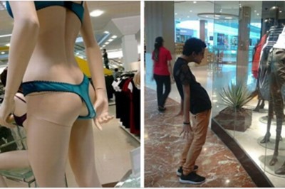 17 manekinów na widok których przystaniesz przed sklepową wystawą! Nowy wymiar reklamy!