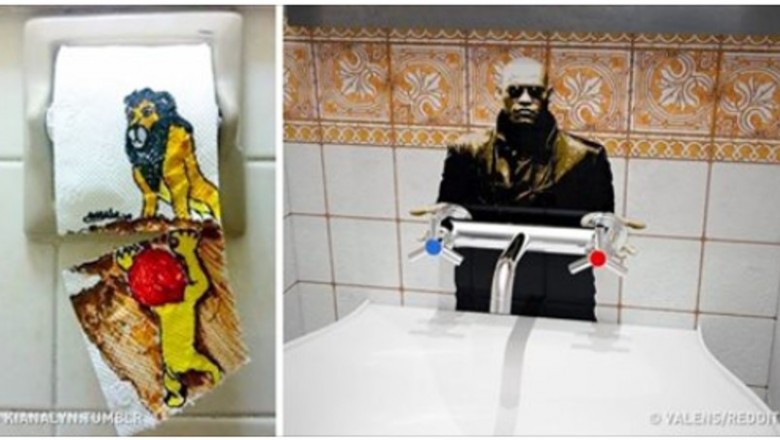 Gdy się nudzisz bez telefonu w WC! 10 przykładów kreatywnego wandalizmu z publicznych toalet! 