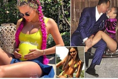 28 letnia tancerka z teledysków Biebera wyszła za mąż za 65-letniego miliardera! Teraz pochwaliła się, że spodziewa się dziecka! 