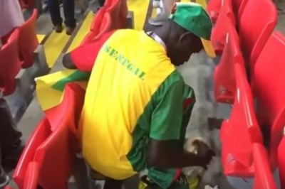   Kibice Senegalu po wygranym meczu z Polską wcale nie poszli świętować!