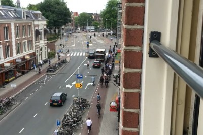 Godziny szczytu w Amsterdamie! Nigdzie byśmy nie dotarli, gdyby wszyscy przesiedli się do aut!