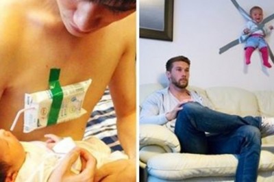 16 sytuacji, które udowadniają, że prawdziwy tata zawsze da radę! Nawet zniesie pedicure!