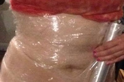 Mama przed snem nakremowała swój brzuch i owinęła w folię! Gdy rano wstała rezultat był niesamowity!