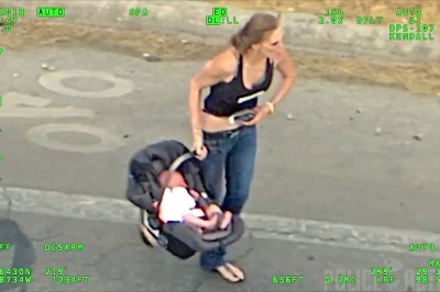 Najgorsza matka roku? Postanowiła uciekać autem z dzieckiem przed policją