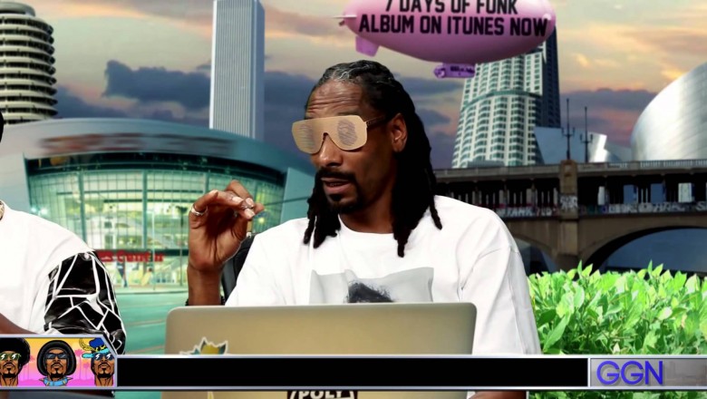 Snoop Dog  w mistrzowski sposób naśladuje rapowanie „nowej fali”