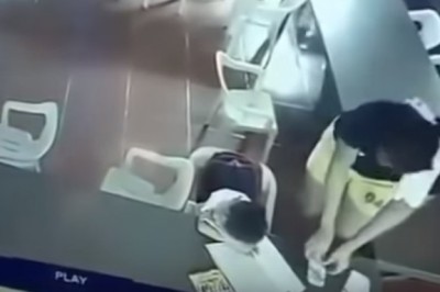 Dla niego to musiał być ciężki dzień w szkole. Młody odwala niezły numer