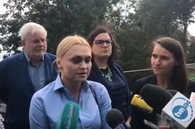 Totalnie ją zatkało. Kandydatka do Rady Miasta wymiękła podczas konferencji prasowej