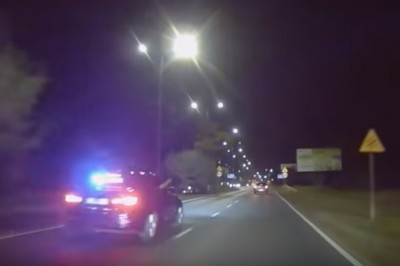 Czerwone światło i szybka karma. Miał szczęście, że tylko tak się to skończyło