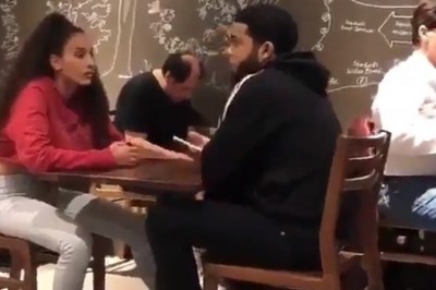 Siedząc w kawiarni zajrzała chłopakowi do telefonu. Akurat pisał z jakąś dziewczyną :D