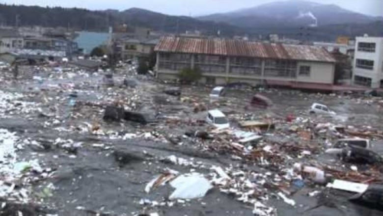 Tsunami w mieście Kesennuma-shi. Dawno nie widziałem czegoś równie przerażającego
