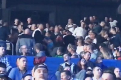 Polacy znów dają o sobie znać? Nagranie z zadymy kibiców na trybunach podczas KSW 45