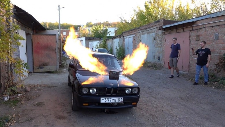 BMW wersja rosyjska, czyli napędzana silnikiem turbowałowym