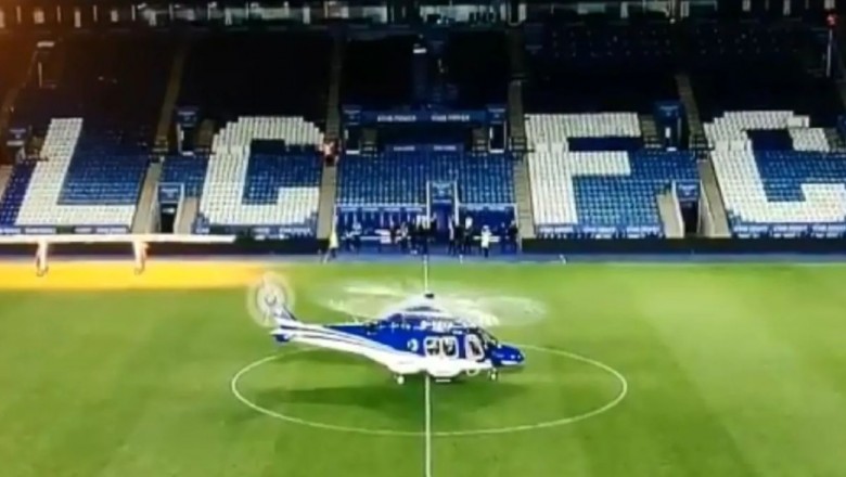 Nagranie z wypadku helikoptera właściciela klubu piłkarskiego Leicester City 