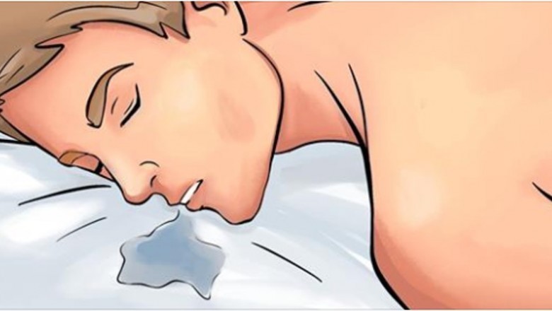 Dlaczego ślinimy się podczas snu, i jak temu zapobiec. Budzisz się czasem z wilgotnym śladem na poduszce?