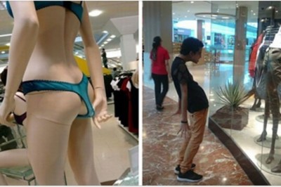 17 manekinów na których widok przystaniesz przed sklepową wystawą. Nowy wymiar reklamy