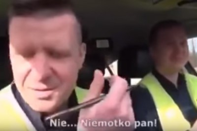 „Puści Pan do Grajewa?”. Policjanci nie mogli wytrzymać ze śmiechu podczas kontroli