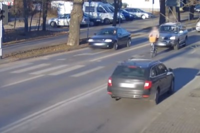 Pod wpływem wjechał SUVem w rowerzystkę, później próbował oszukać policjantów