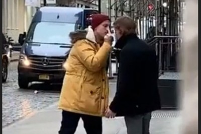 Dwóch internetowych napinaczy spotkało się na ulicy. Twarzą w twarz już nie byli tacy twardzi