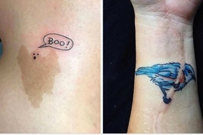 20 genialnych przykładów jak tatuaż zmienia bliznę w dzieło sztuki. Teraz to prawdziwa ozdoba