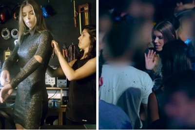 Ta sukienka pokazuje co kobiety spotyka w klubach nocnych. Nie uwierzysz ile było na niej śladów