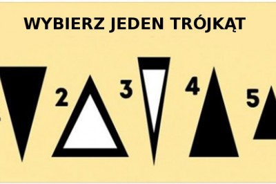 Trójkąt, który wybierzesz zdradzi ci ważną prawdę na temat twojej osobowości.