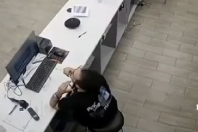 Cwaniak szybko wymiękł. Sprzedawca momentalnie go zaskoczył