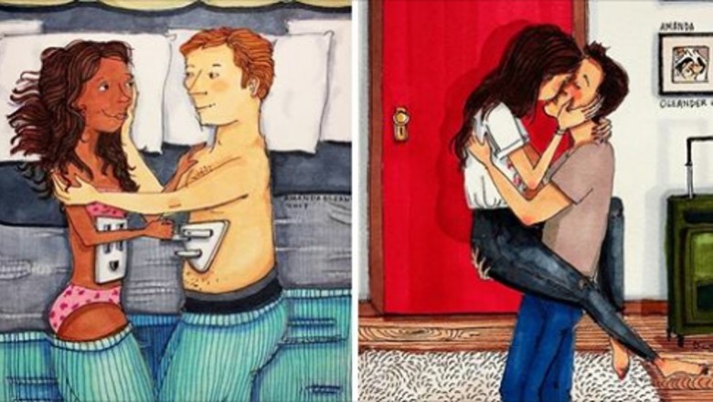 Artystka rysuje szczere ilustracje na temat swojego związku. Wszyscy pragniemy takiej miłości