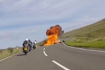 Jej syn zginął w wypadku na motocyklu. Matka postanowiła udostępnić ten filmik ku przestrodze dla innych