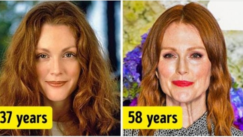 19 znanych kobiet które są po 50-tych urodzinach i twierdzą, że nigdy nie miały operacji plastycznych. Wierzysz im? 