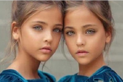 „Najpiękniejsze bliźniaczki na świecie” rozpoczęły karierę modelek. Ich zdjęcia robią wrażenie