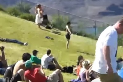 Jeden wyluzowany ziomek sam rozkręcił imprezę. Tak to się właśnie robi