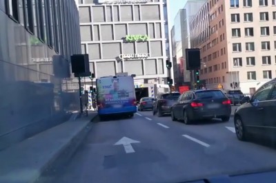 Polak nagrał wybuch autobusu w Sztokholmie. Czuł, że zaraz coś się wydarzy