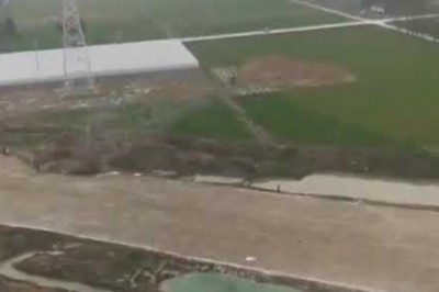 Jeden z większych farciarzy kontra upadający ogromny słup