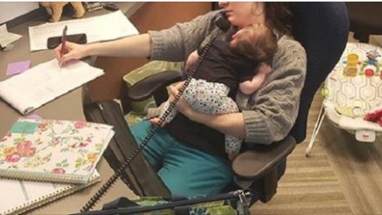 Przyszła do pracy z noworodkiem. Szefowa zrobiła jej po kryjomu zdjęcie i wrzuciła do internetu