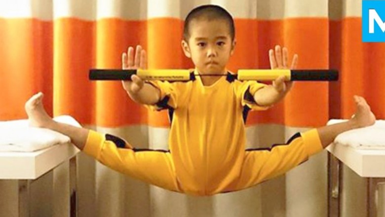 Ryusei Imai, 8-letni chłopiec z Nara w Japonii, który chce być jak Bruce Lee