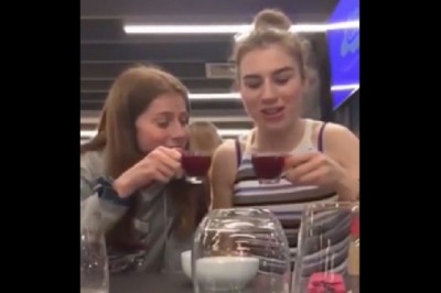 Dziewczyna rozwaliła system podczas picia barszczu. Tą lekcję zapamięta na długo