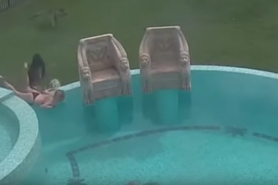 Blondynka kontra brunetka podczas ucieczki. Czyli niespodziewani goście w ogrodzie