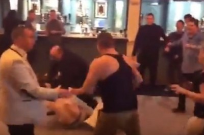 Po sali latały krzesła, każdy lał się z każdym. Tak wyglądało irlandzkie wesele