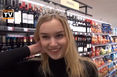 Miał minutę na darmowe zakupy w markecie. Zobaczcie co odstawił