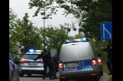 Amatorskie nagranie pościgu  za kierowcą BMW w Nysie. Kierowca był pod wpływem