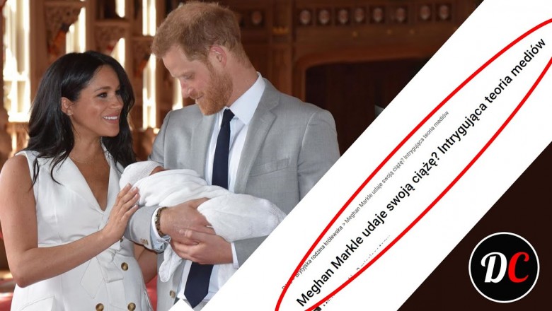 Meghan Markle - najdziwniejsze plotki dotyczące jej ciąży i royal baby!