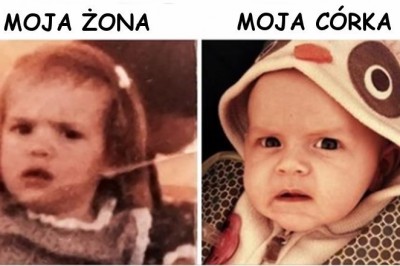 18 rewelacyjnych zdjęć rodzinnych, które pokazują siłę genów