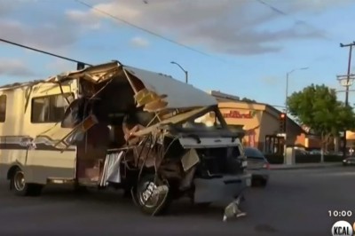 Poczuł się jak w GTA, zwinął campera i uciekał ulicami miasta