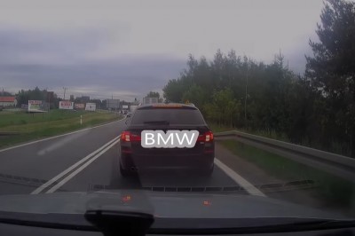 Popis jazdy BMW, który kosztował kierowcę 1000 zł. Mocno go poniosło 