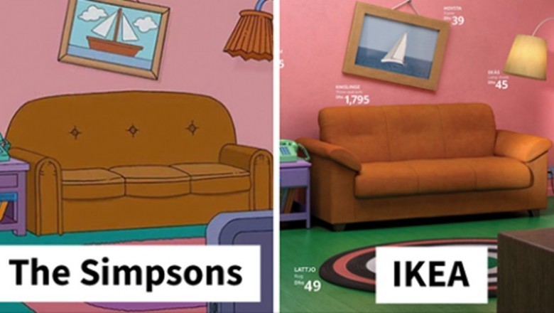 IKEA odtworzyła  pokoje z Simpsonów, Przyjaciół i Stranger Things wykorzystując swoje produkty